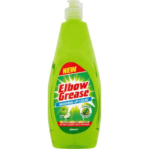 Indų ploviklis Elbow Grease Obuolių kvapo 600ml