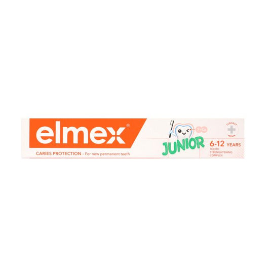 Vaikų dantų pasta 6-12 metų, ELMEX JUNIOR  75 ml