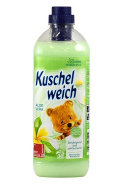 Skalbinių minkštiklis Kuschelweich 1l 38 Aloe Vera(Žalia)