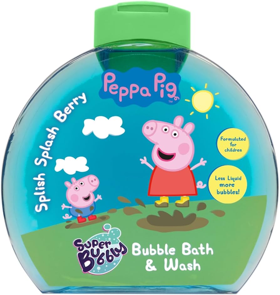 Labai putojančios vonios putos vaikams PEPPA PIG 300ML