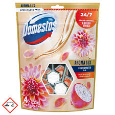 Tualeto muilai DOMESTOS Aroma Lux Dahlia Flower & Dragonfruit  4 x 55 g