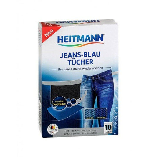 Mėlynų Džinsų Spavos Atnaujinimo Servetėlės Heitmann Jeans-Blau Tucher, 10 Vnt. - Piguapsipirkti.lt