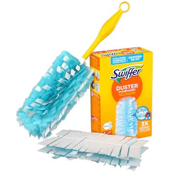 Swiffer Duster rinkinys kotas ir atsarginiai  šepečiai - Piguapsipirkti.lt